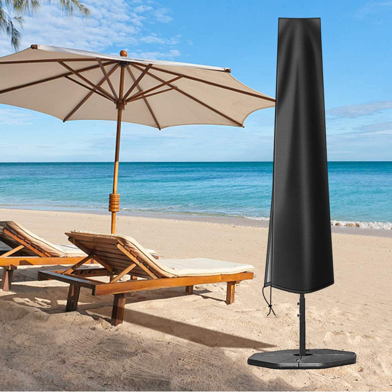 Symple Stuff Parasol Cover 600D Oxford Fabric Waterproof Patio Umbrella